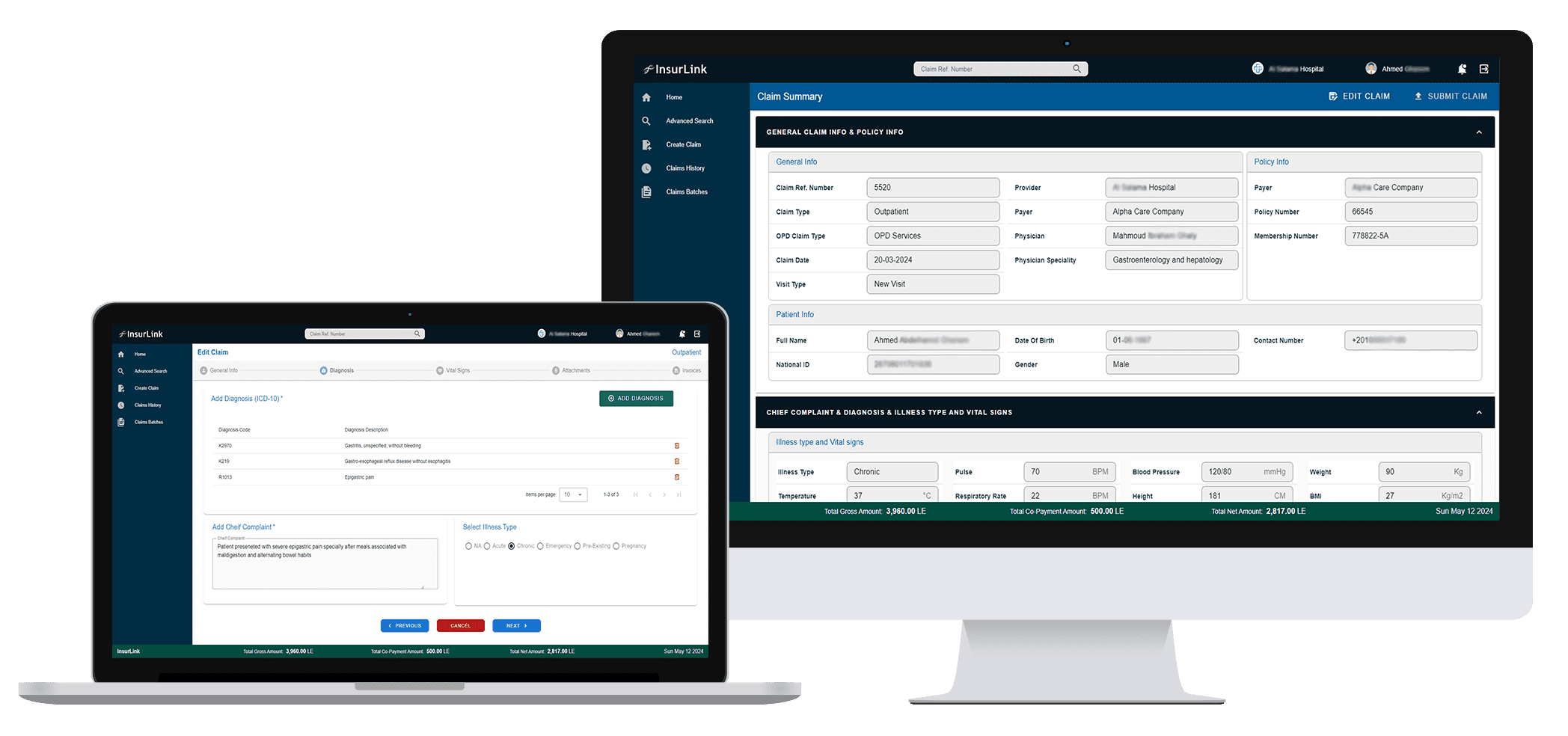 InsurLink: Medical Claims Management System in Egypt